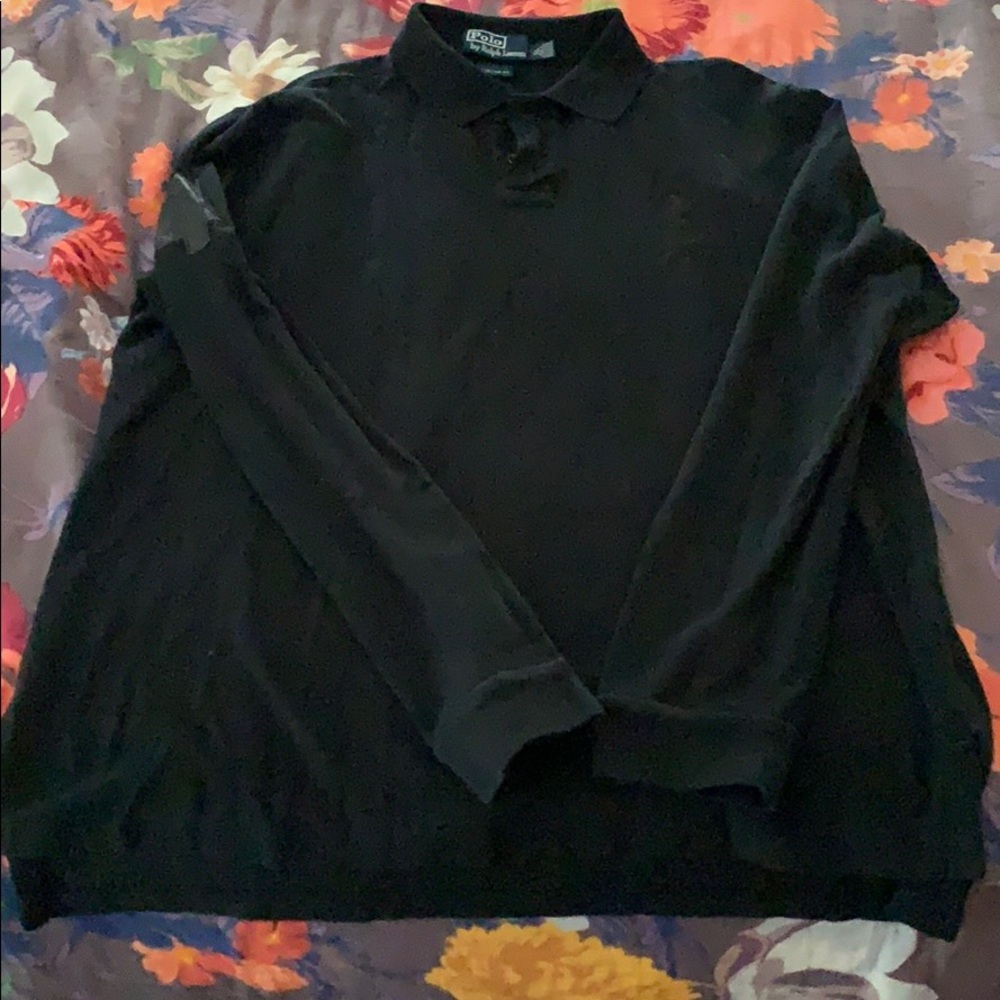 Long sleeve polo